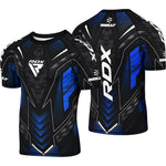 Tricou Compresie MMA Half Sleeves Aprobat IMMAF RDX