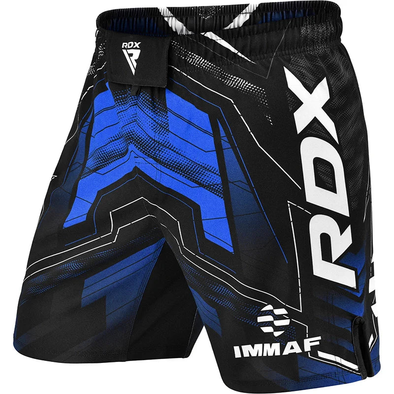 Pantaloni Scurți MMA RDX IMMAF-1 – Aprobat IMMAF, Microstretch, S-3XL