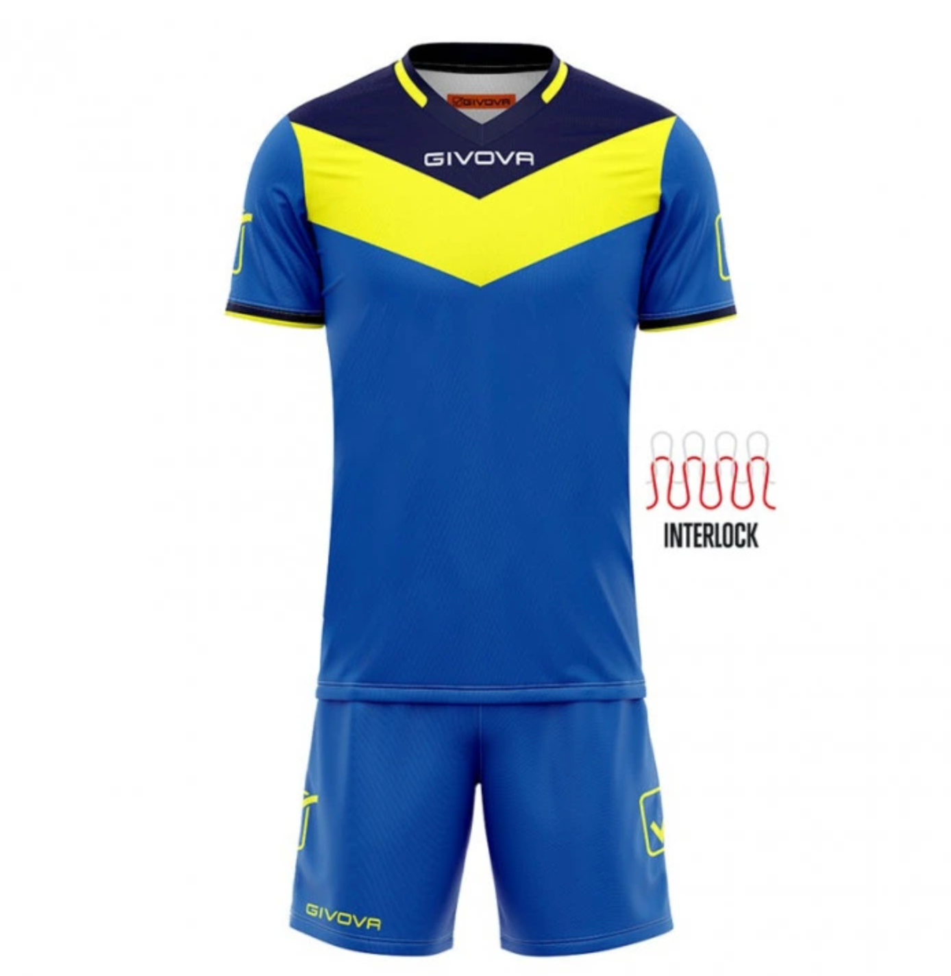 Set Fotbal GIVOVA Campo Albastru Mărimea M