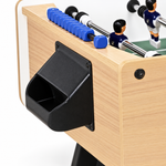 Masă de fotbal Garlando F-10 din MDF, 140 cm, lemn arțar, bari normale