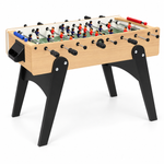 Masă de fotbal Garlando F-10 din MDF, 140 cm, lemn arțar, bari normale