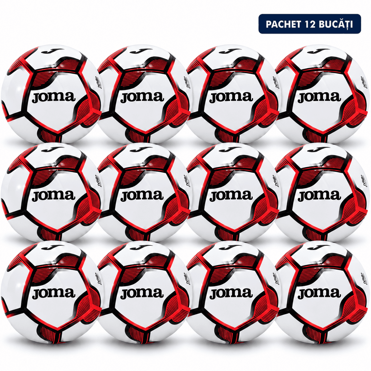 Pachet 12 Mingi de Fotbal Joma Challenge IV Antrenament Talia 5 - expert-sport.ro