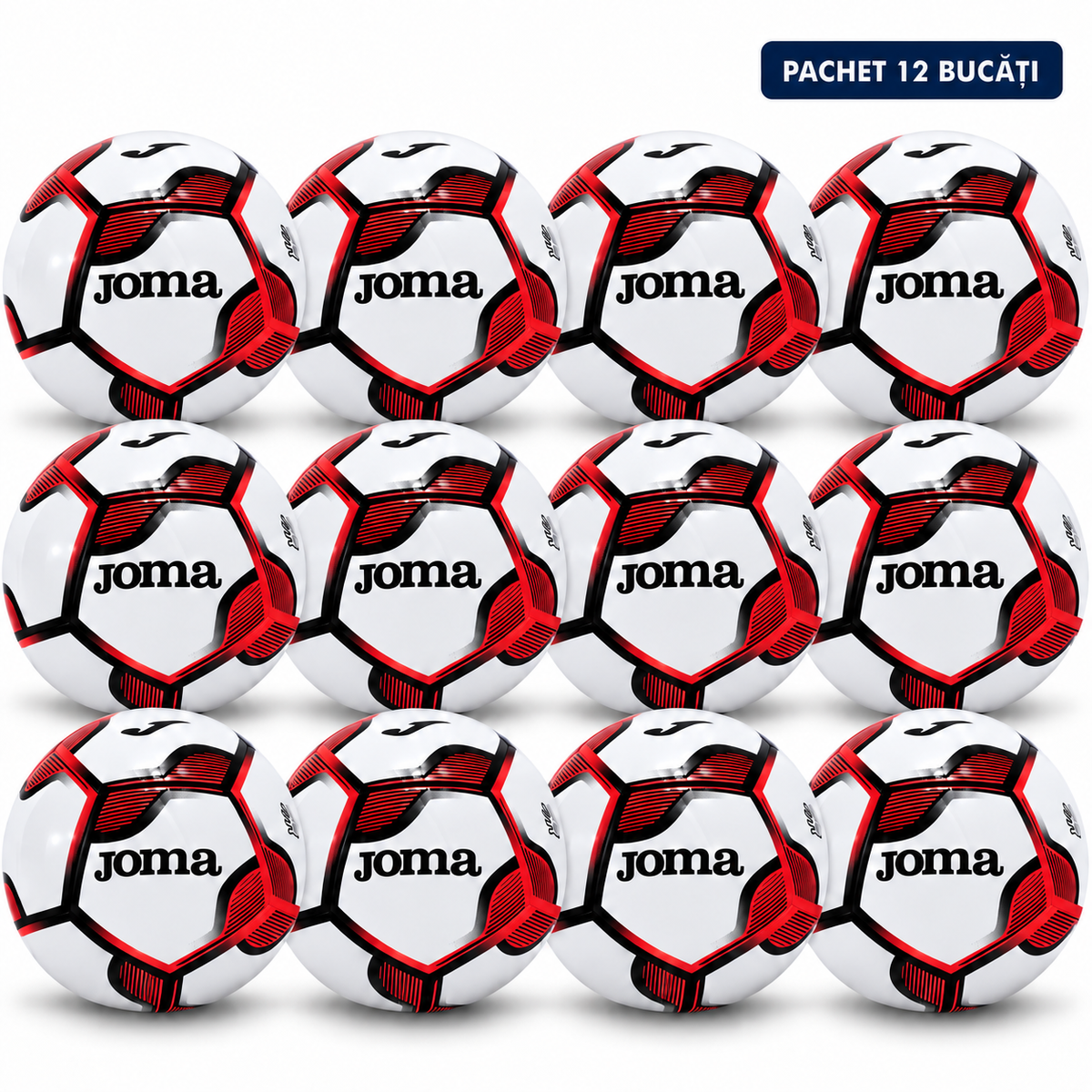 Pachet 12 Mingi de Fotbal Joma Challenge IV Antrenament Talia 5