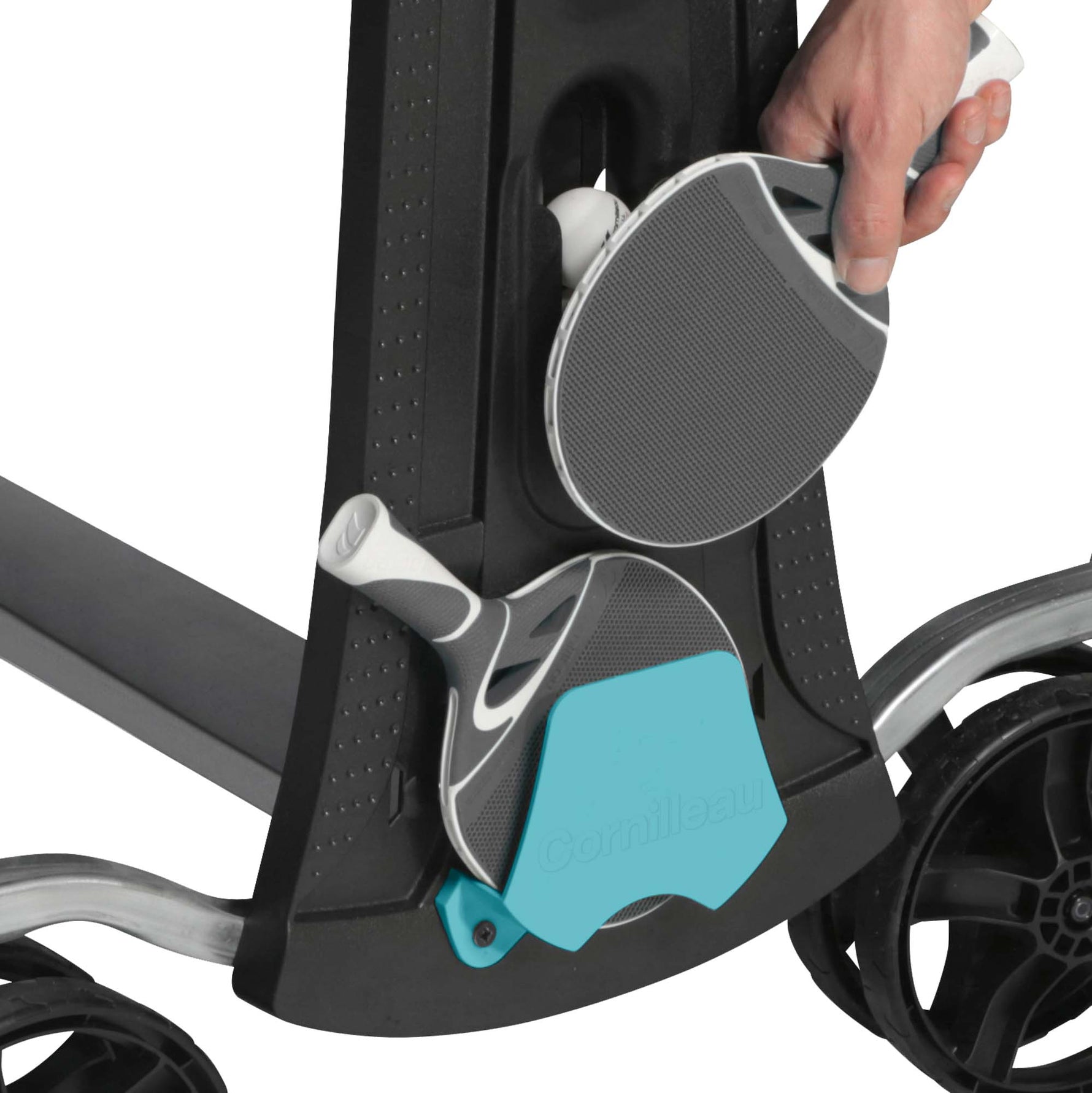 Masă Tenis de Masă Cornilleau 300X Outdoor - Laminat 5mm, Sistem DSI, Clasa D