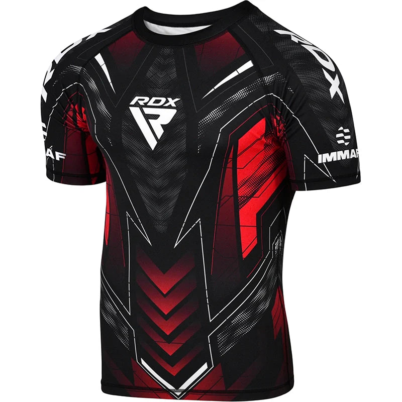 Tricou Compresie MMA Half Sleeves Aprobat IMMAF RDX