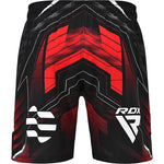 Pantaloni Scurți MMA RDX IMMAF-1 – Aprobat IMMAF, Microstretch, S-3XL