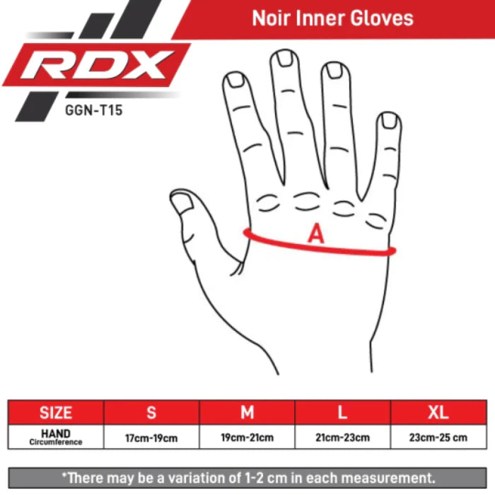 RDX T15 Noir Inner Gloves