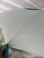Resigilat! Umbrela Plaja Resigilată MAUI & SONS XL 220 cm UPF50+ Fibră Sticlă Petrol