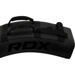 Scut Kick RDX T1 Curbat Maya Hide cu Mânere Nylon Negru - expert - sport.ro