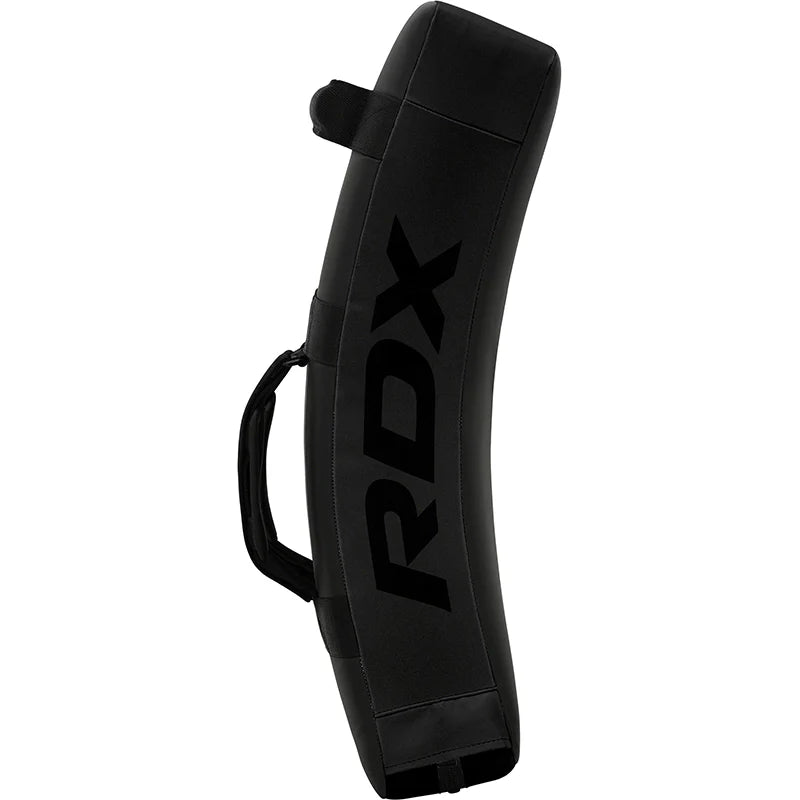 Scut Kick RDX T1 Curbat Maya Hide cu Mânere Nylon Negru - expert - sport.ro