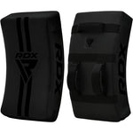 Scut Kick RDX T1 Curbat Maya Hide cu Mânere Nylon Negru - expert - sport.ro