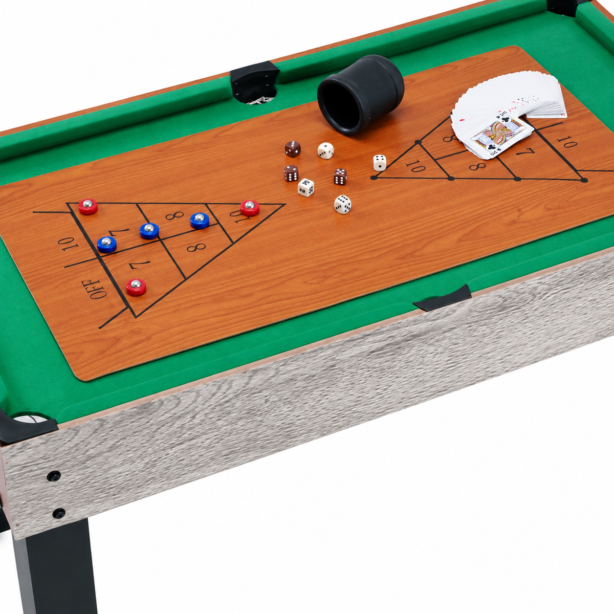 Masă Multijoc GARLANDO Multi 12, 12 Jocuri cu Accesorii, 108 cm