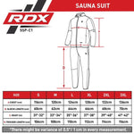 Costum Saună Fitness RDX C1 Instant Sweat™ Albastru - expert - sport.ro