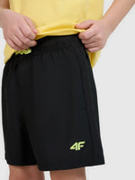 Pantaloni Scurți Înot Junior 4F Carl Board Shorts Negru - expert - sport.ro
