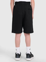 Pantaloni Scurți Junior 4F Bumbac French Terry Grey/Negru - expert - sport.ro