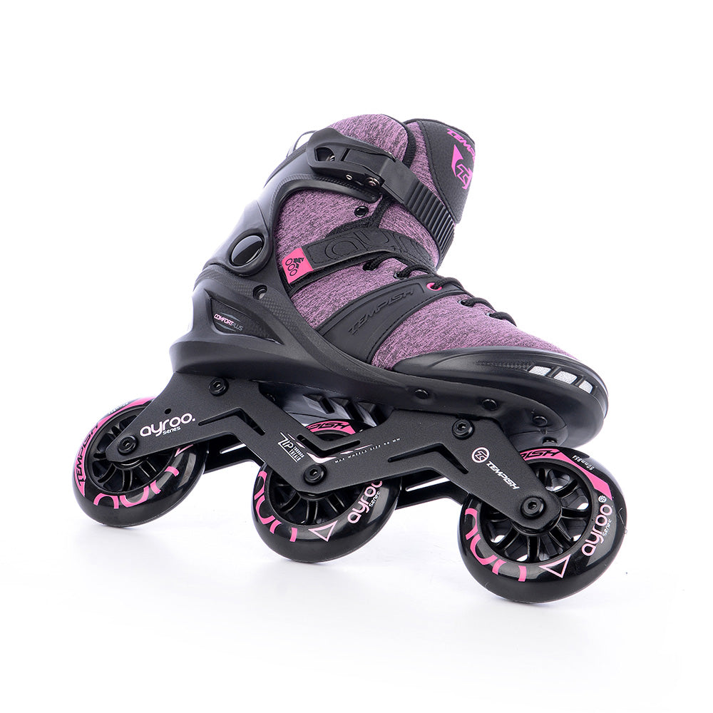 Role Inline Dama AYROO Lady Fitness Roz 3x90mm ABEC 9