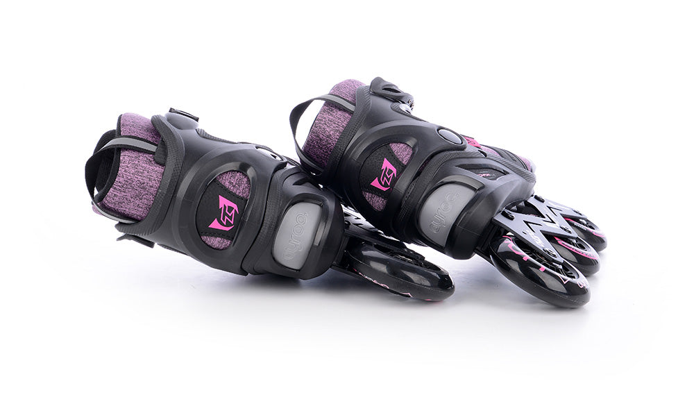 Role Inline Dama AYROO Lady Fitness Roz 3x90mm ABEC 9