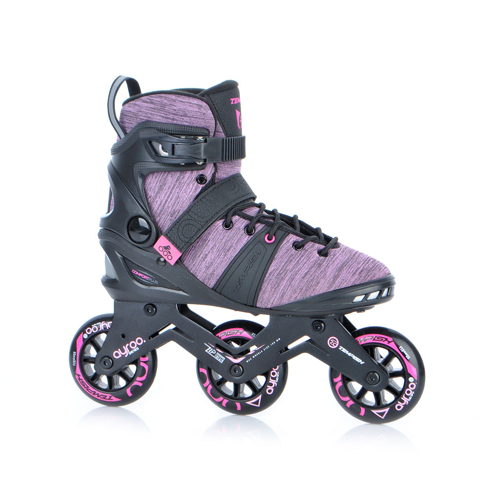 Role Inline Dama AYROO Lady Fitness Roz 3x90mm ABEC 9