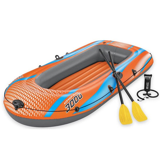 Barcă Gonflabilă Bestway Kondor Elite 3000 – 246x122 cm, 200 kg, 3 Persoane