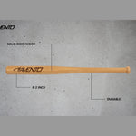 Bata baseball Avento, lemn.  68 cm