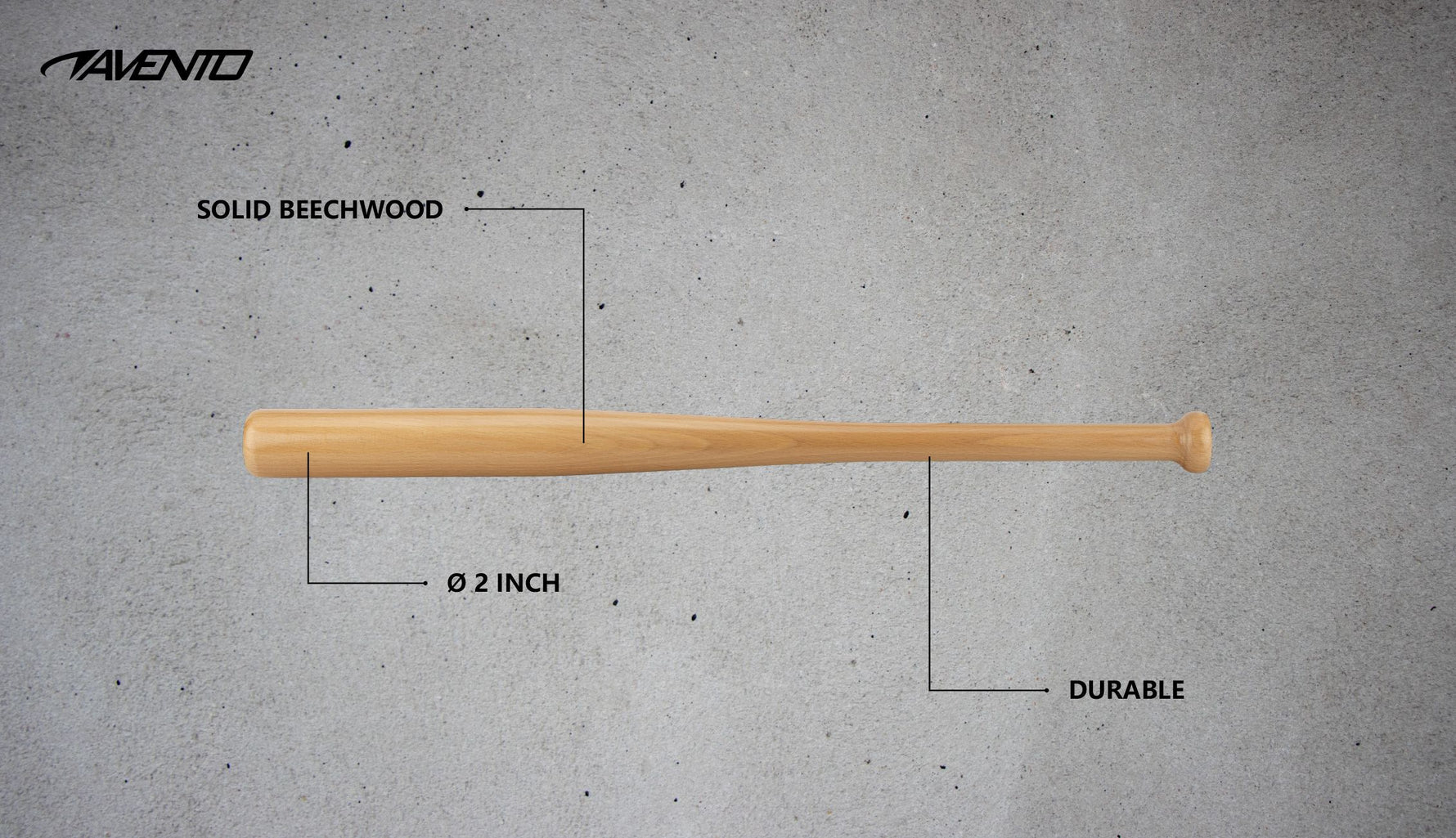 Bata Baseball lemn 68 cm