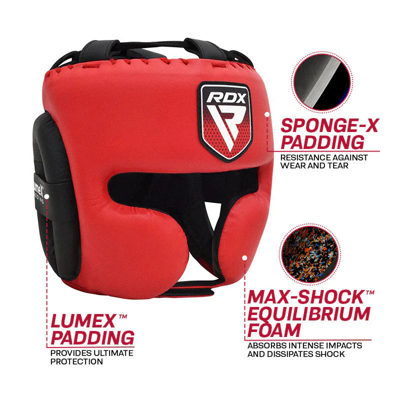 Casca de box RDX APEX, cu protectie pentru obraji