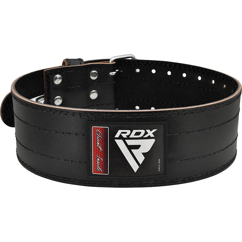 Centura culturism din piele pentru powerlifting RDX RD1