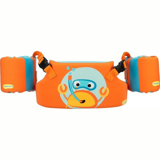 Centura cu aripioare 3-in-1 Splash Guard, Kimo, 2-6 Ani,  15-30 kg
