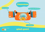 Centura cu aripioare 3-in-1 Splash Guard, Kimo, 2-6 Ani,  15-30 kg