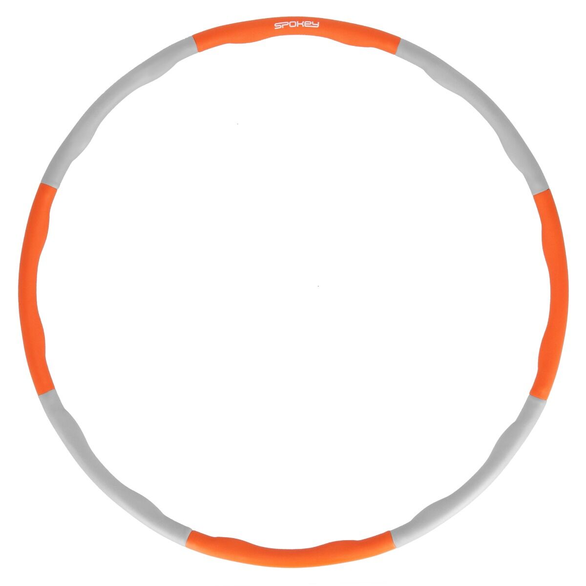 Cerc de exercitii Spokey Hula Hop,cu insertii de masa, 95 cm, pliabil