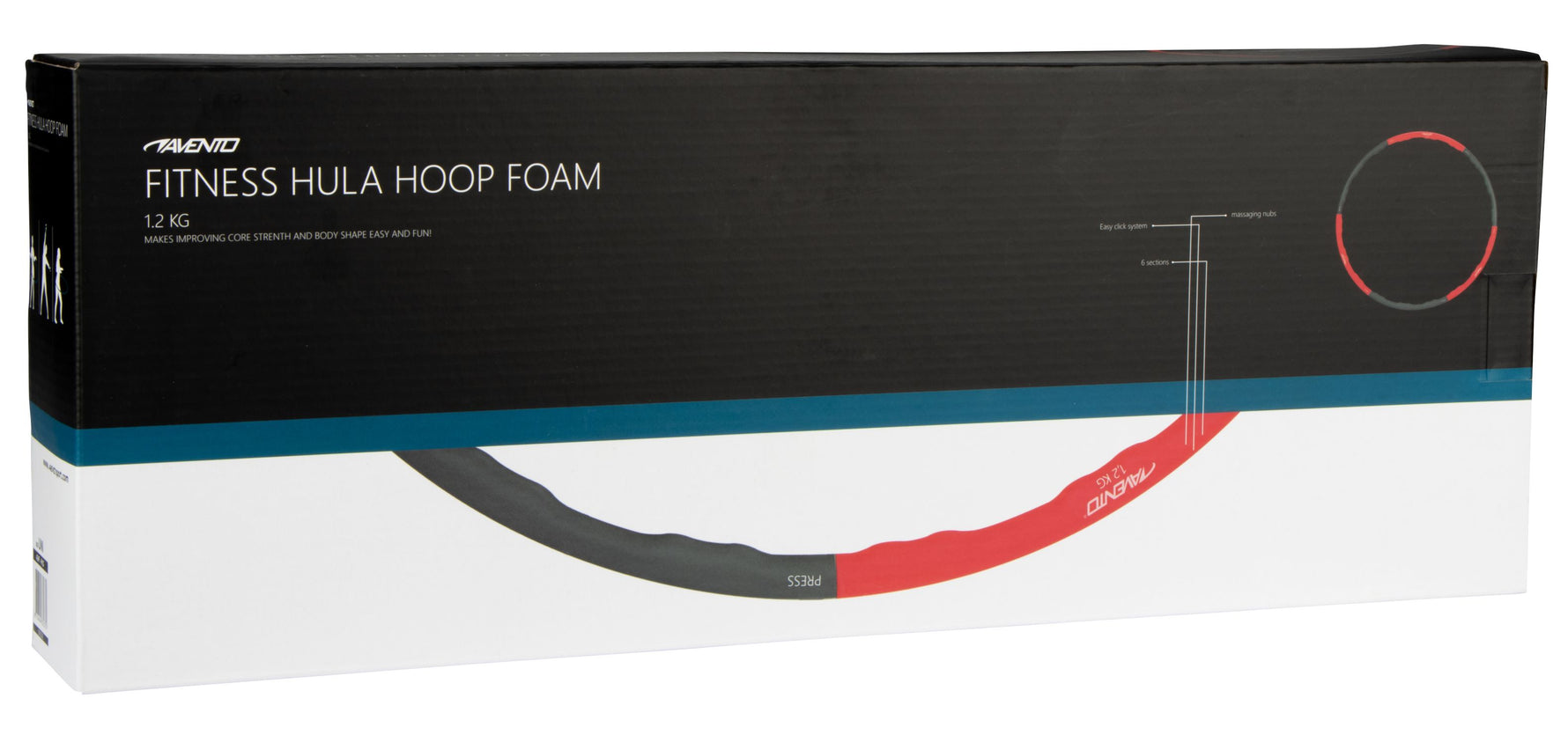 Cerc fitness Hula Hoop, 1.2 kg