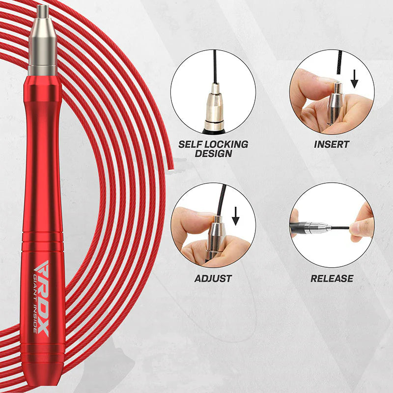 Coarda sarit Rdx, aluminiu Rosu