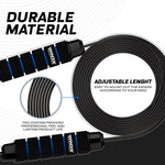 Coarda sarituri Rdx STEEL COATED CABLE W1 BLUE-10.3FT (15626)