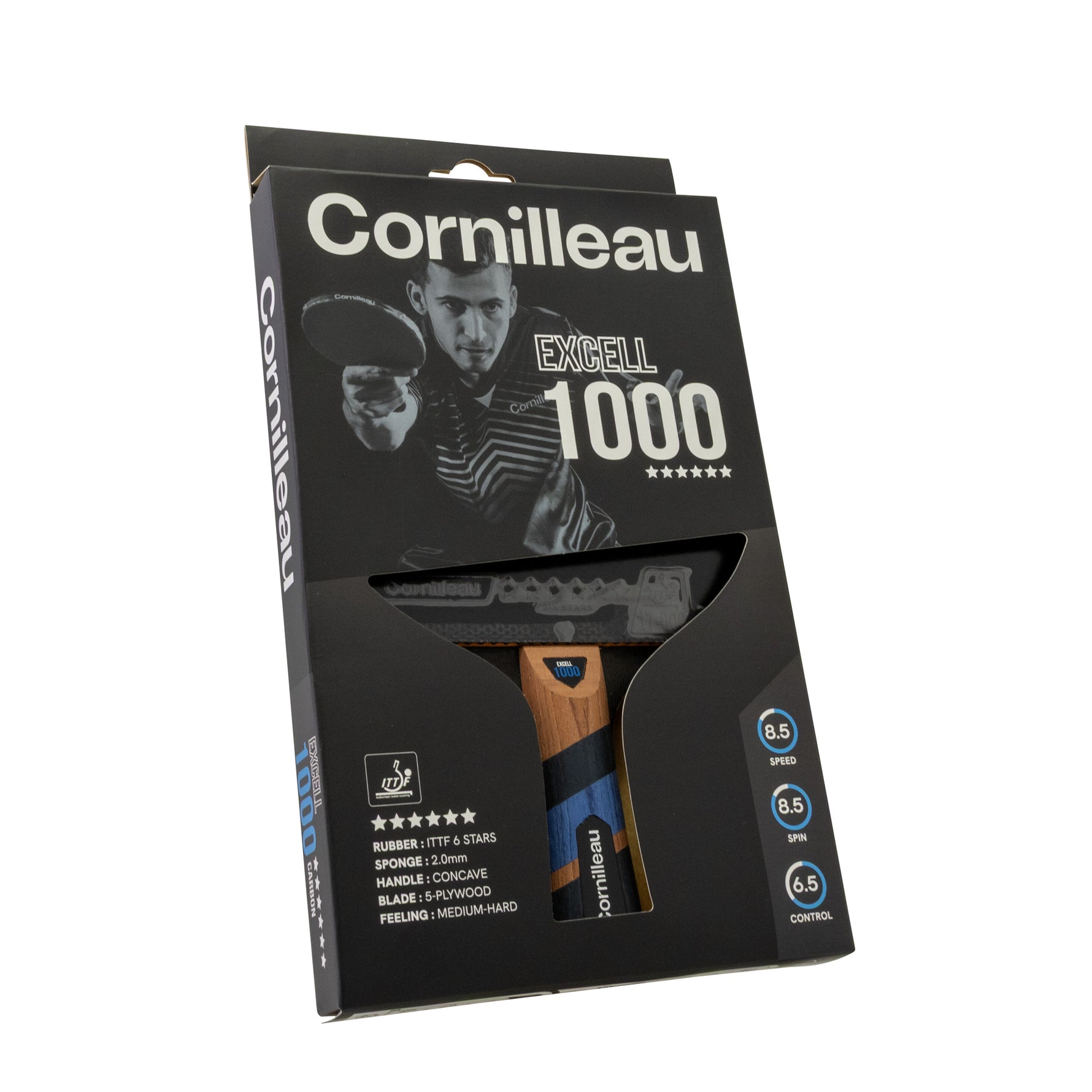 Paletă Tenis de Masă Cornilleau Excell 1000 – OFF/OFF+