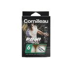 Mingi Tenis de Masă Cornilleau P-Ball Outdoor Set 6 Bucăți Alb