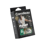 Mingi Tenis de Masă Cornilleau P-Ball Outdoor Set 6 Bucăți Alb