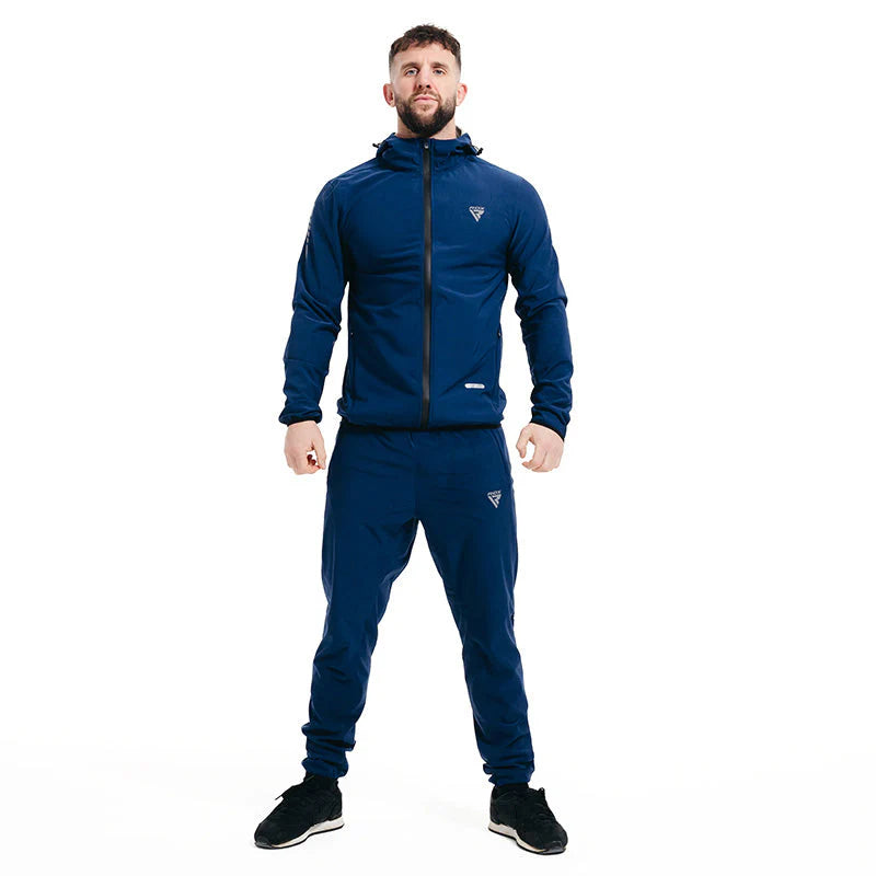 Costum Sauna Barbati RDX H2 Navy Certificat OEKO-TEX Transpiratie 5x
