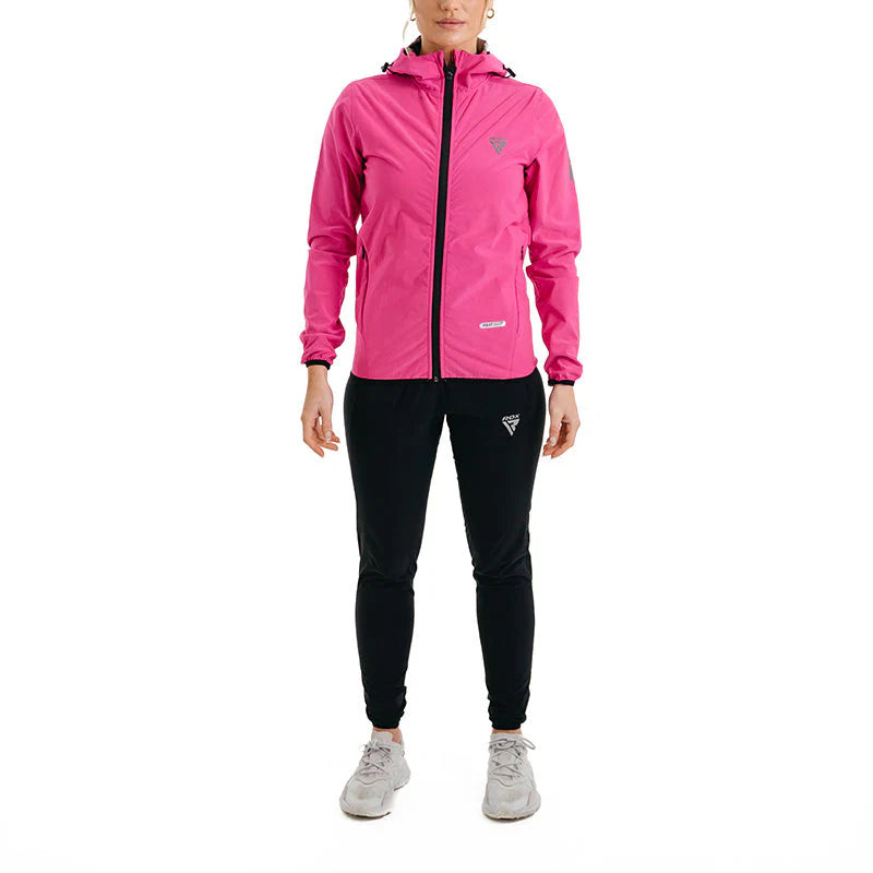 Costum Saună Femei RDX H2 Instant Sweat™ Roz/Negru