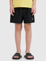 Pantaloni Scurți Înot Junior 4F Carl Board Shorts Negru - expert - sport.ro