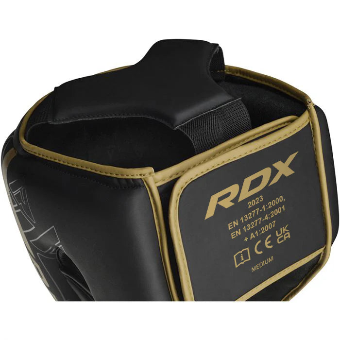 Cască Box RDX F6 Matte – Piele Maya Hide, Protecție CE
