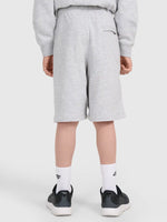 Pantaloni Scurți Junior 4F Bumbac French Terry Grey/Negru - expert - sport.ro