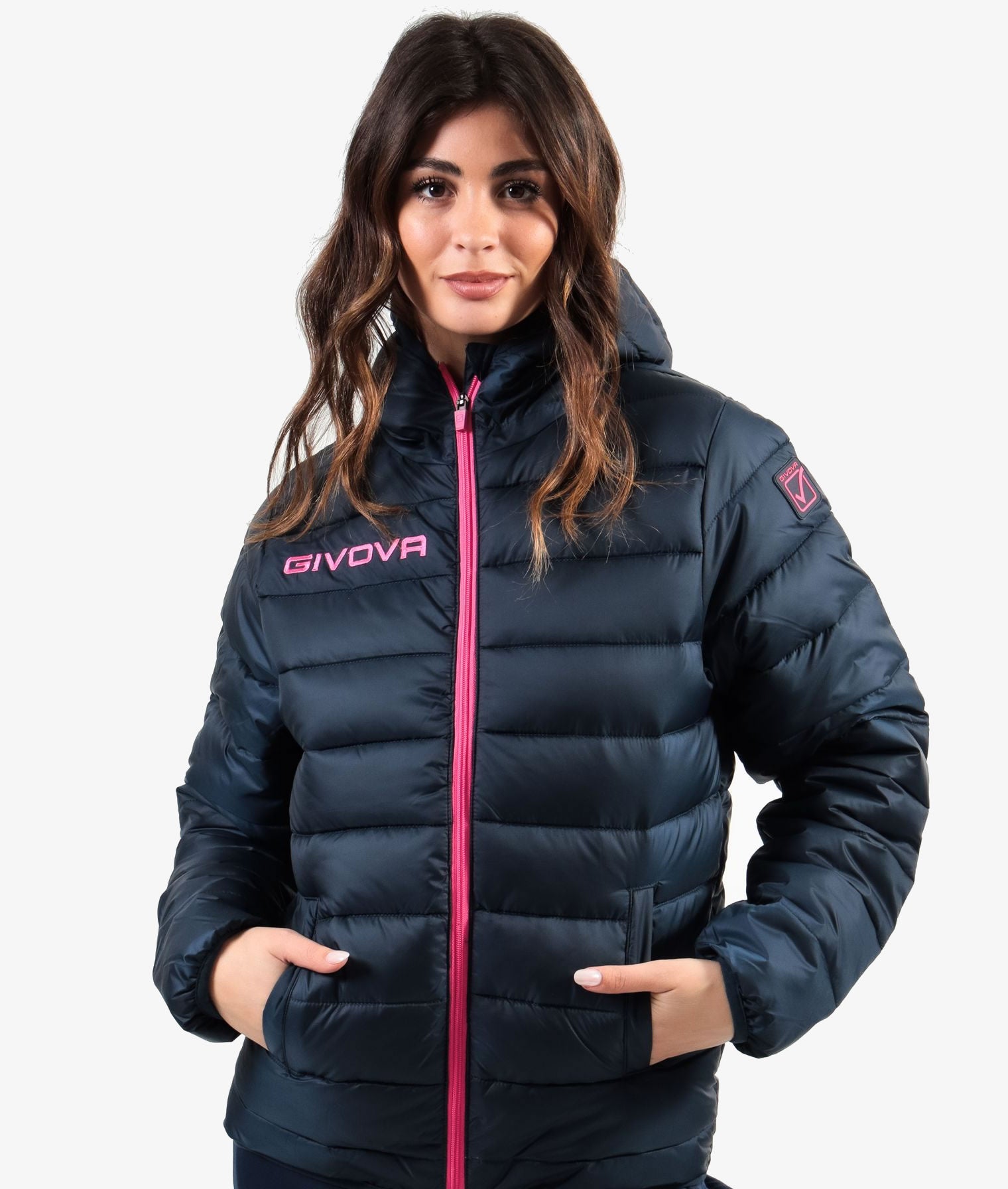 Geacă Sport Givova Olanda cu Glugă - 100% Poliester, Primăvară/Toamnă