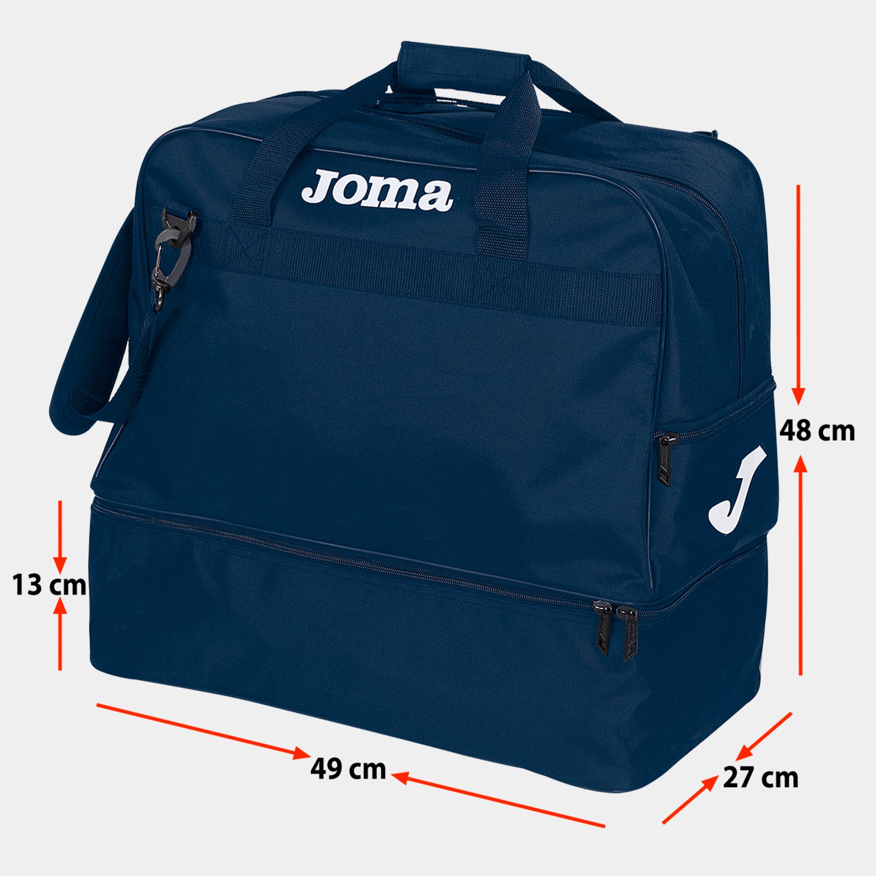 Geanta joma Training III, Mare