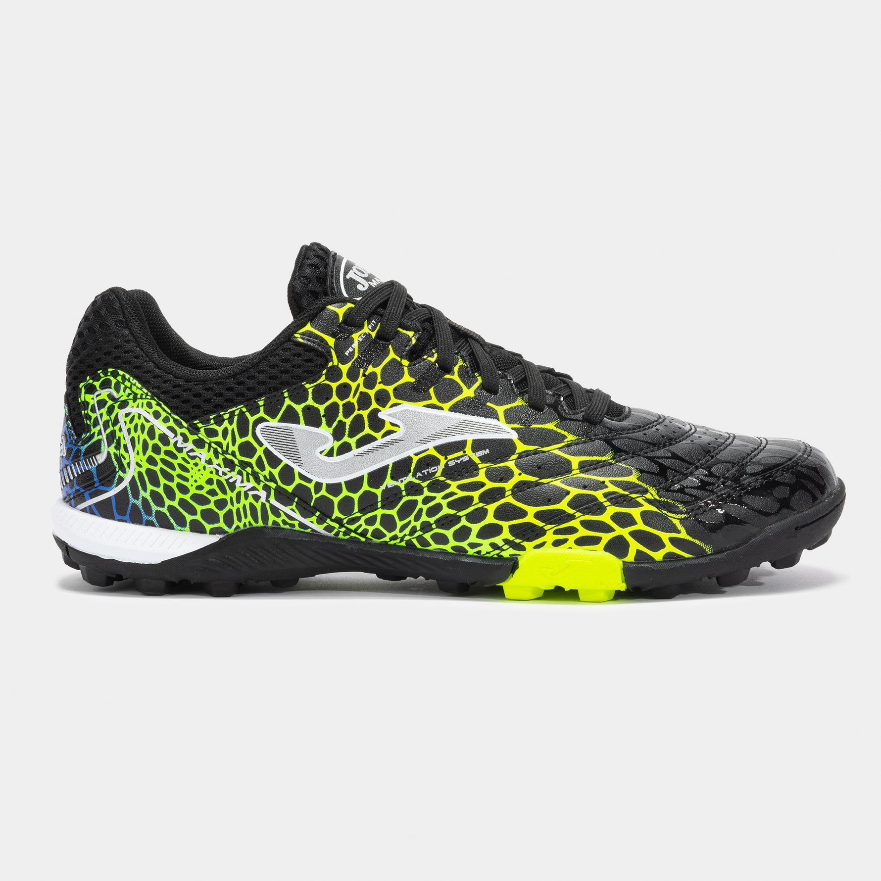 Ghete fotbal Joma MAXIMA 2531 BLACK YELLOW GREEN TURF - expert - sport.ro