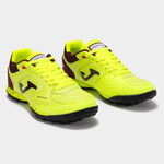Ghete fotbal Joma TOP FLEX 2509 FLUOR YELLOW PURPLE TURF - expert - sport.ro