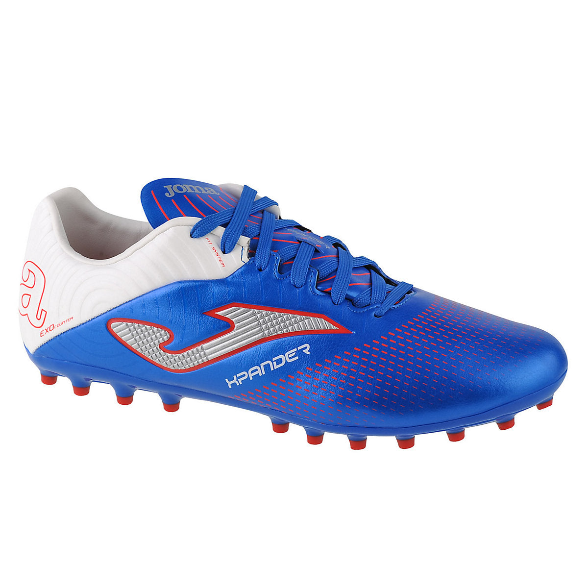 Ghete Fotbal Joma XPander Iarbă Artificială Albastru/Alb