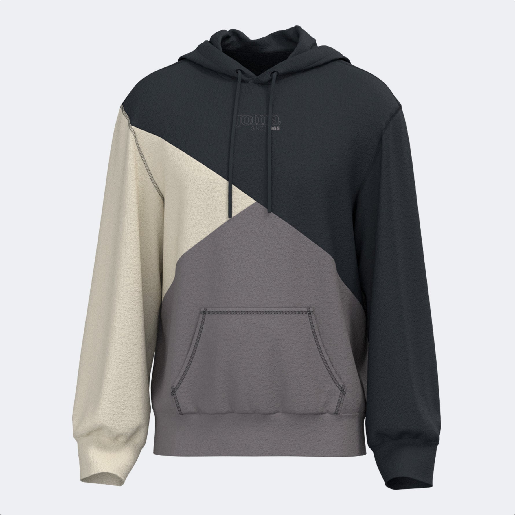 Hanorac Joma MIMETIC HOODIE BLACK
