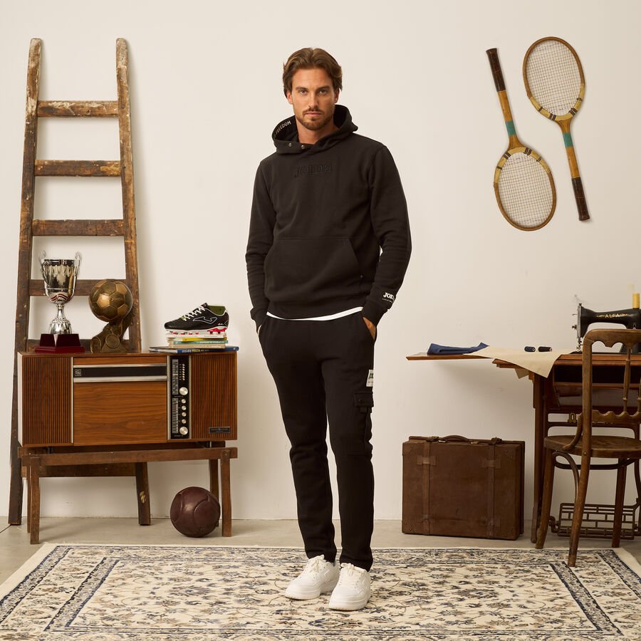 Hanorac Joma STREET HOODIE BLACK - expert - sport.ro