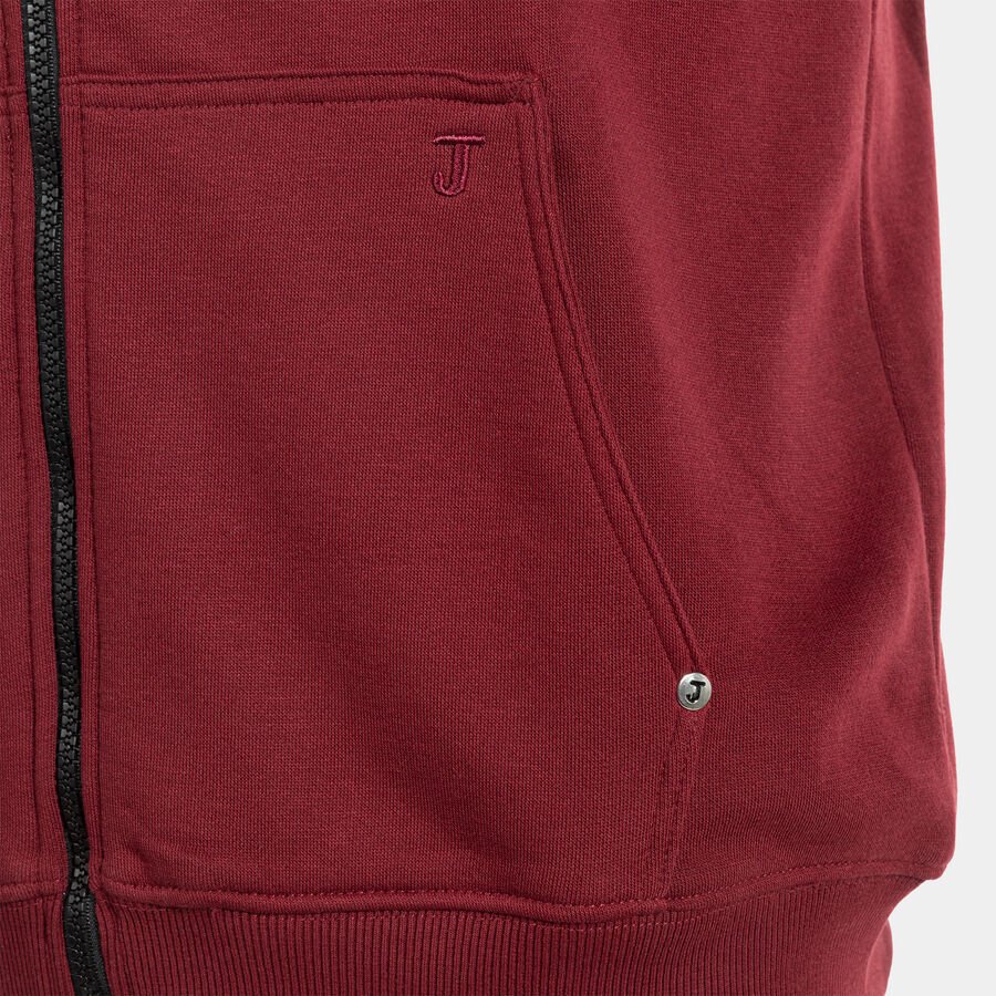Hanorac Joma URBAN STREET ZIP - UP HOODIE DARK RED - expert - sport.ro