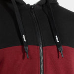 Hanorac Joma URBAN STREET ZIP - UP HOODIE DARK RED - expert - sport.ro